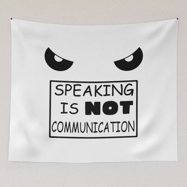 Item preview, Speaking Is NOT Communication  	 designed and sold by treamkjfhbc10.