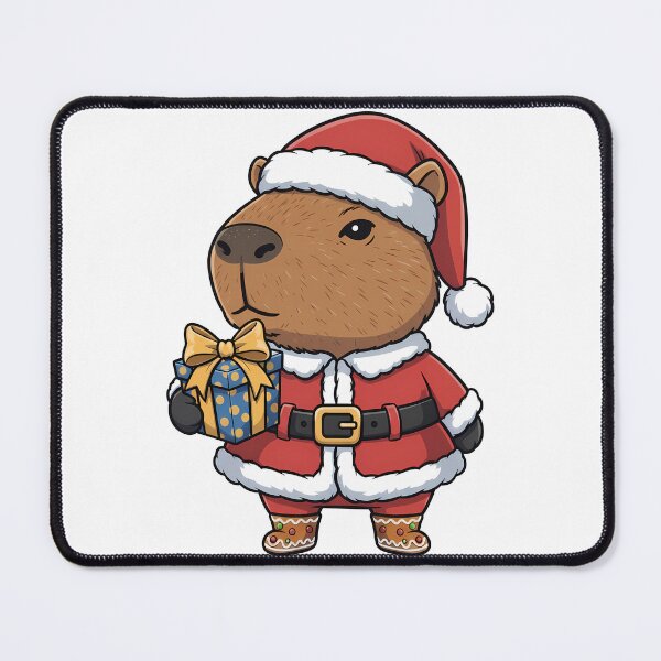 Item preview, Santa Capybara Holiday Spirit designed and sold by k3rstman1.
