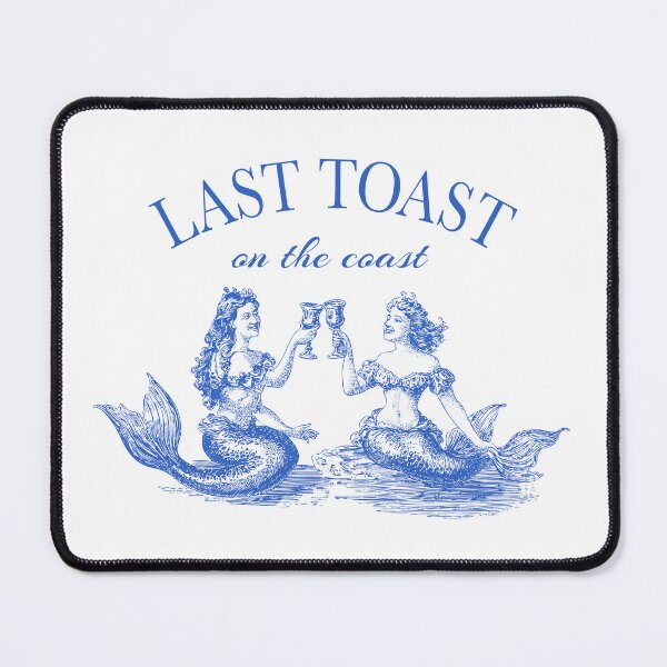 Item preview, Last Toast on the Coast - Vintage Mermaid Cheers designed and sold by GraphicGreets.