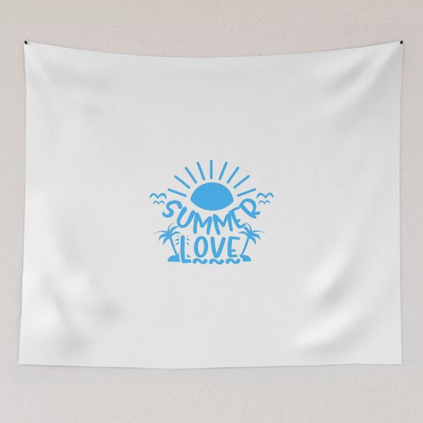 Item preview, Summer Love Beach Sea Sun Typography designed and sold by Happyfreedom.