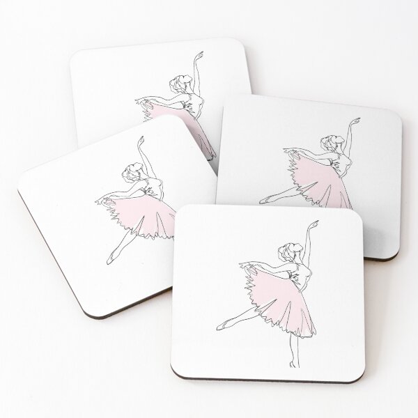 Item preview, Petite Ballerina In Pink Tutu (Line Art) 	 	 designed and sold by hknqxony45.