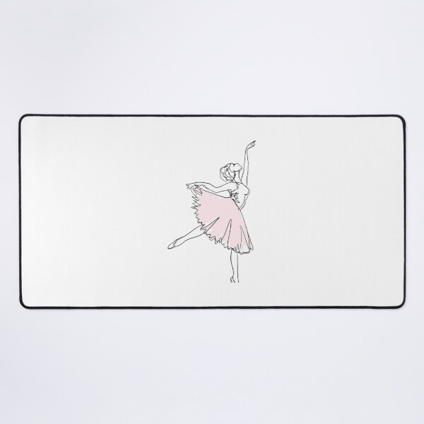 Item preview, Petite Ballerina In Pink Tutu (Line Art) 	 	 designed and sold by hknqxony45.