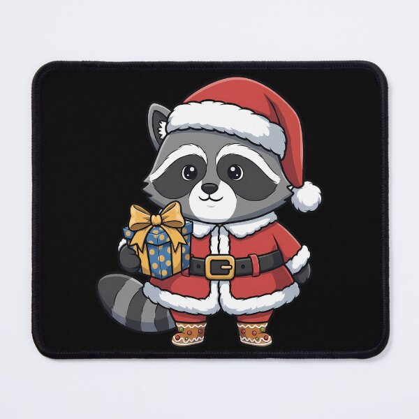 Item preview, Festive Santa Raccoon Holiday Cheer designed and sold by k3rstman1.