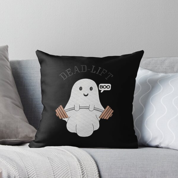 Item preview, Dead Lift Embroidery Ghost Halloween Cute Boo Gym Weights Swea		 designed and sold by godznsdaih67.