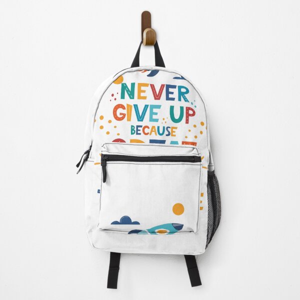 Item preview,  Never Give Up Great Things Take Time Quote designed and sold by Happyfreedom.
