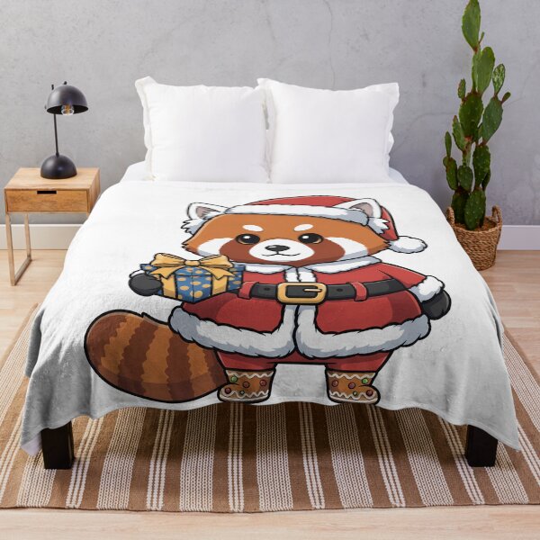 Item preview, Cute Santa Red Panda Christmas Cheer designed and sold by k3rstman1.