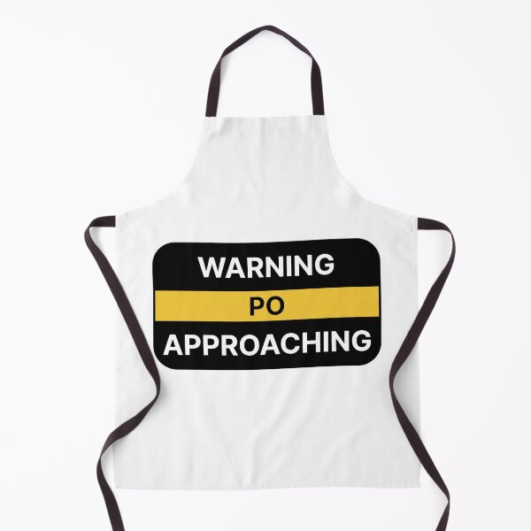 Item preview, Warning PO approaching designed and sold by Jiben44.