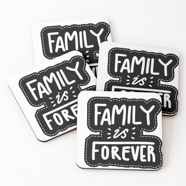 Item preview,  Family is Forever Bold Typography Art designed and sold by Happyfreedom.