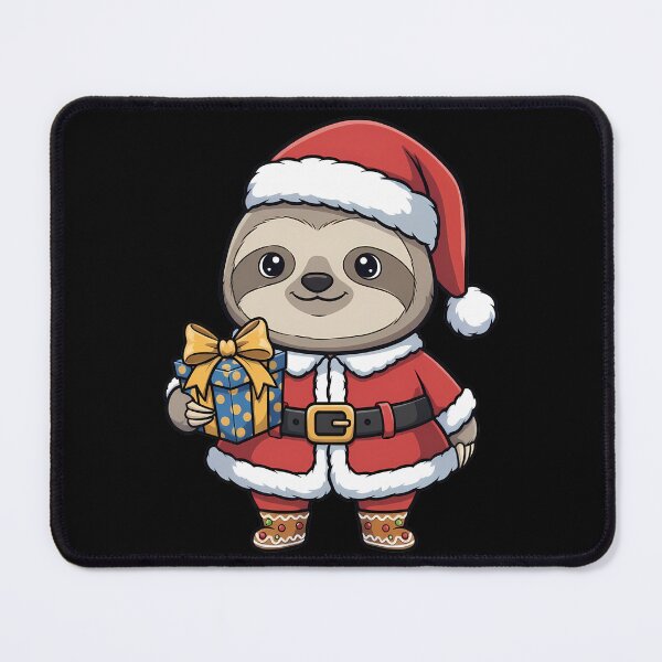 Item preview, Santa Sloth Holiday Cheer designed and sold by k3rstman1.
