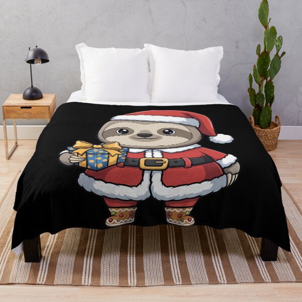Item preview, Santa Sloth Holiday Cheer designed and sold by k3rstman1.