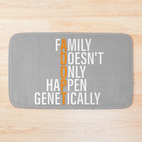 Item preview, Family Doesn't Only Happen Genetically - National Adoption Awareness Month designed and sold by oldpussboss.