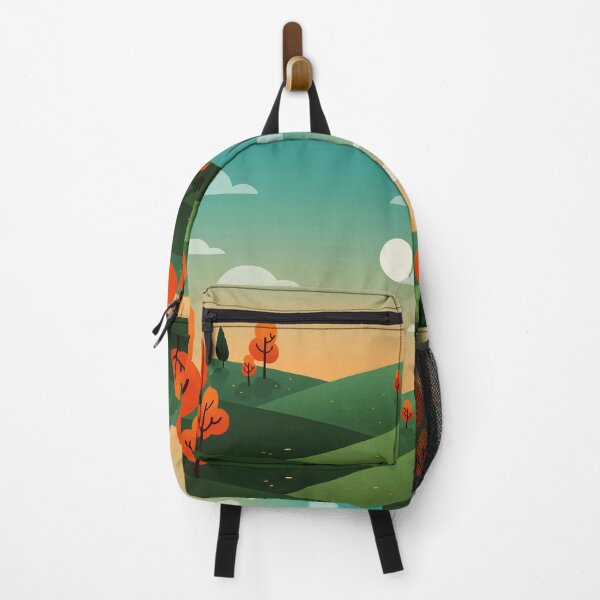 Item preview, View of green hills designed and sold by Design4uStudio.