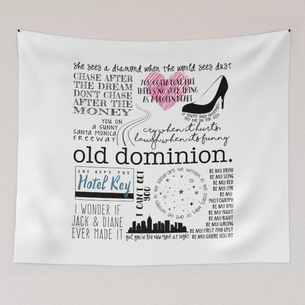 Item preview, Old Dominion Lyrics 	 Scoop 	 designed and sold by jammndjhlx96.