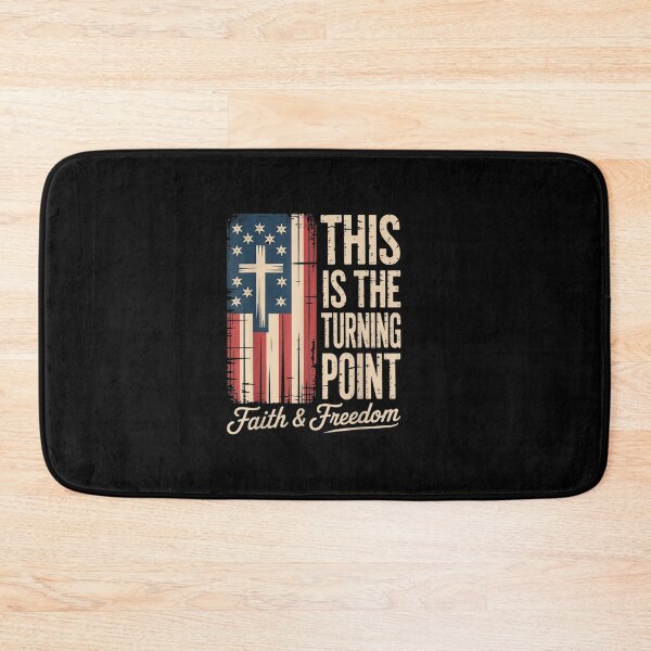Item preview, This Is The Turning Point Patriotic Faith USA designed and sold by ChristineRobins.