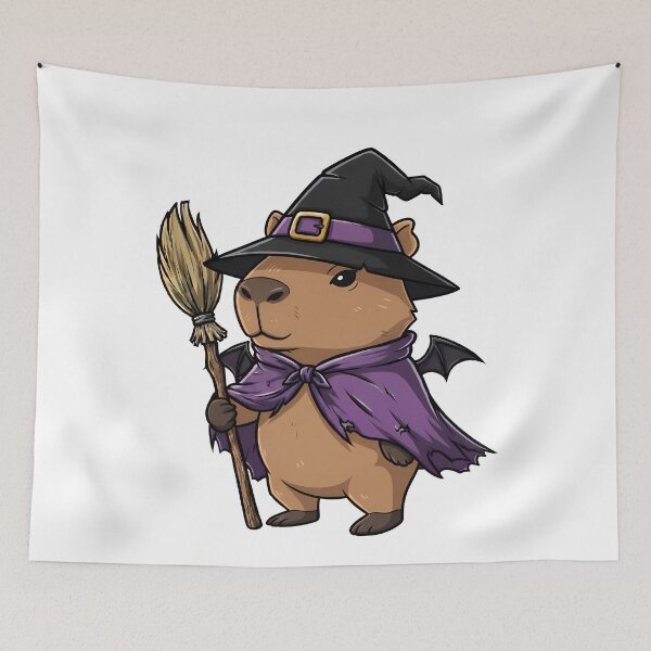 Item preview, Witchy Capybara Magic designed and sold by k3rstman1.