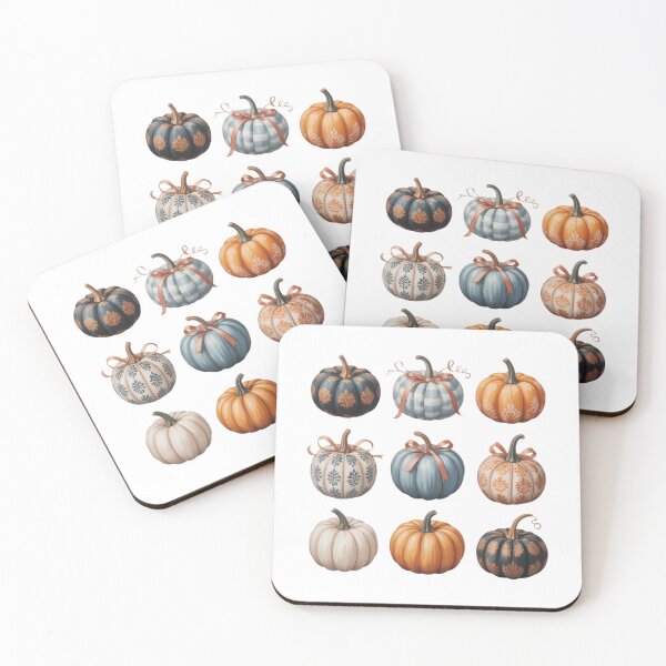 Item preview, Authentic Blue Bow Pumpkin Preppy FallCute Autumn Pumpkin Patch Thanksgiving designed and sold by Moon-Ape.
