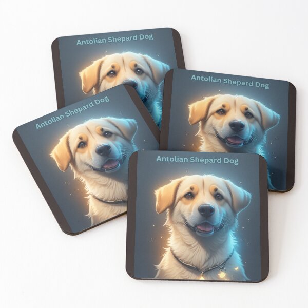 Item preview,  Beautiful Anatolian Shepherd Dog Illuminated by Gentle Lights in a Serene Atmosphere.  designed and sold by KJ-Books.