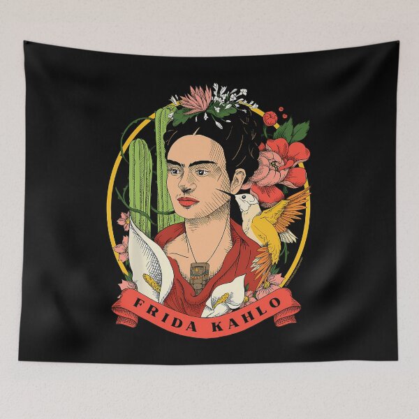 Item preview, Frida Kahlo - Frida Khalo Cactus Frame 		 designed and sold by axyzqxky57.
