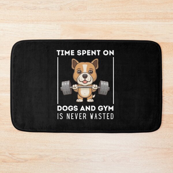 Item preview, Dogs And Gym Fitness designed and sold by IronClaw-POD.