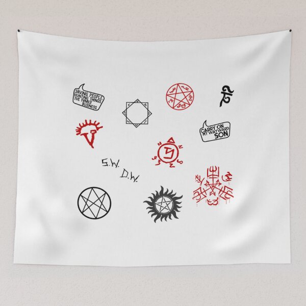 Item preview, Supernatural Sigils And Symbols 	 	 designed and sold by zkuhudww31.