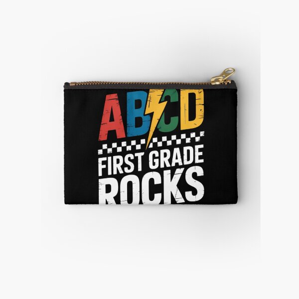 Item preview, ABCD First Grade Rocks Pencil Lightning Teachers Rock Boys designed and sold by Formatage.