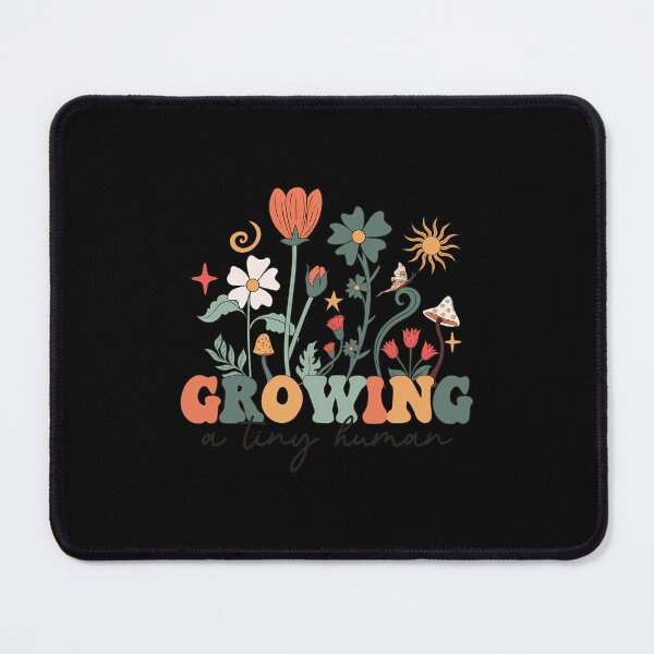 Item preview, Growing A Tiny Human Floral Flowers Tee Funny Pregnancy 		 designed and sold by ceiecgrz78.