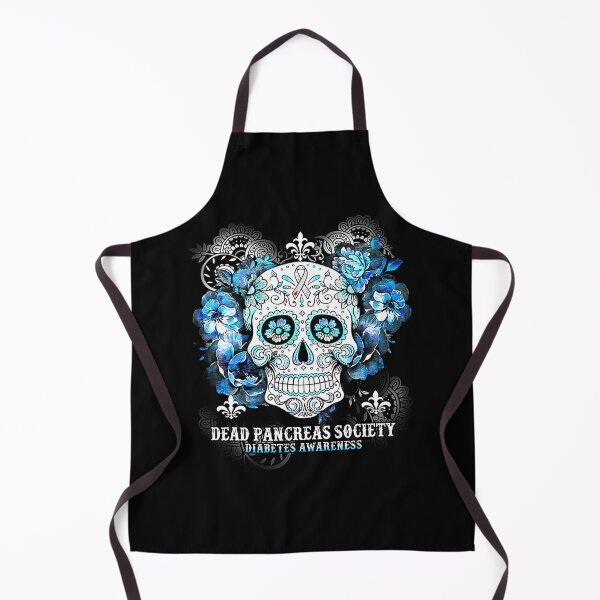 Item preview, Dead Pancreas Society Diabetes Awareness Skull Flower designed and sold by godznsdaih67.