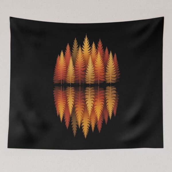 Item preview, Autumn Fall Nature Trees Reflection Outdoor Wildlife designed and sold by Moon-Ape.