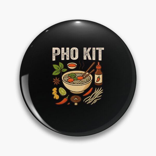 Artikelvorschau, Pho Kit Asiatisches Essen Wortspiel Nudelsuppe entworfen und verkauft von BeaceHowell.