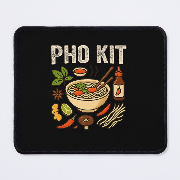Item preview, Pho Kit Asian Food Pun Noodle Soup designed and sold by BeaceHowell.