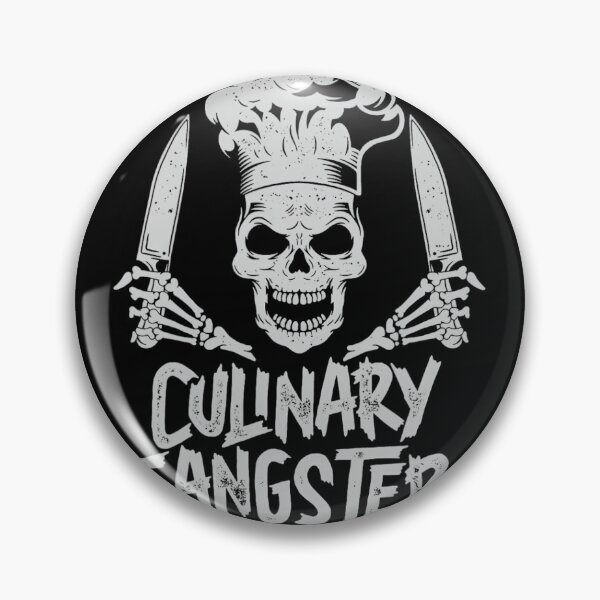 Item preview, Chef Culinary Gangster 	 	 Cook Skull Cooking Knife 		 designed and sold by skkpkopi38.