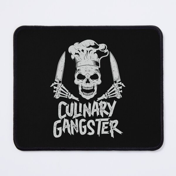 Item preview, Chef Culinary Gangster Cook Skull Cooking Knife designed and sold by skkpkopi38.