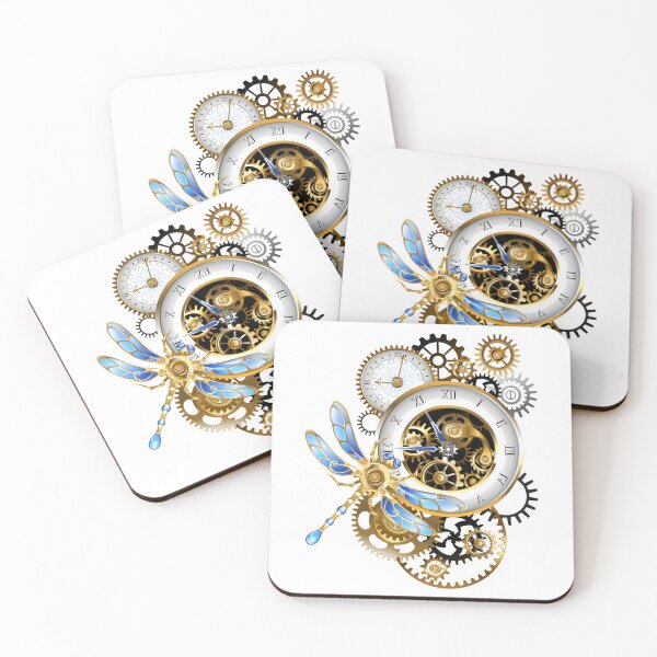 Item preview, Steampunk Dials With Dragonfly   	 designed and sold by twmjfstmhuf30.