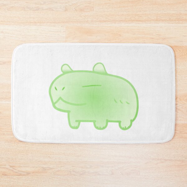 Item preview, Green Ectoplasm Ghost Ghostly Goo Halloween Capybara designed and sold by MiscibilityArt.