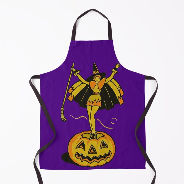 Item preview, Halloween Witch On Jack O Lantern designed and sold by MidnightMovieRB.