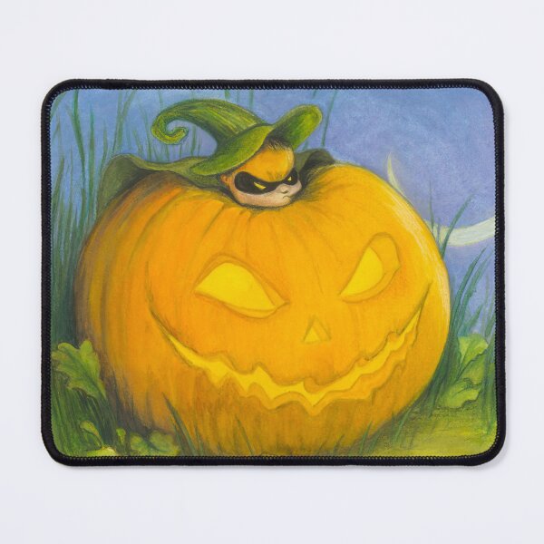 Item preview, Pumpkin Patch Burglar designed and sold by hierbabuenabcn.