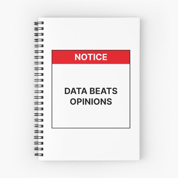 Item preview, Data beats opinions designed and sold by Jiben44.