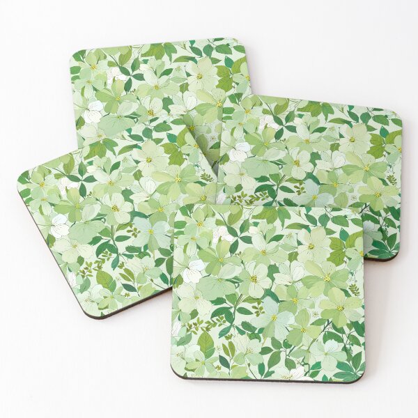 Item preview, Friday Green Flowers designed and sold by CoolPixels.