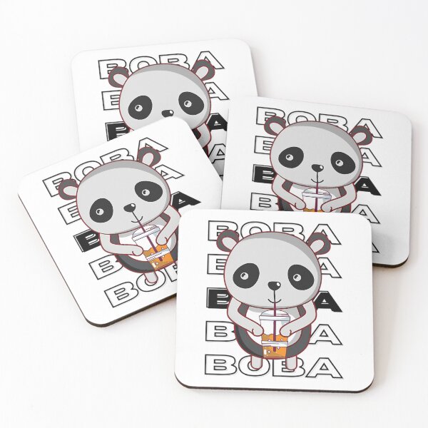 Item preview, Panda bebiendo té Boba lindo kawaii designed and sold by qpqzzkqd74.