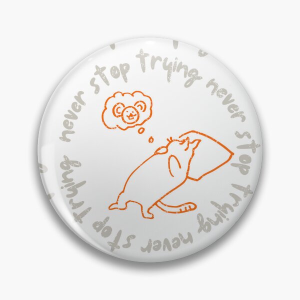 Item preview, ever Stop Trying – Motivational Animal Art by JIPONG designed and sold by jipong.