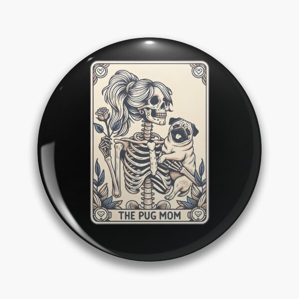 Artikelvorschau, Die Mops-Mama-Tarotkarte entworfen und verkauft von JamesDriggers.