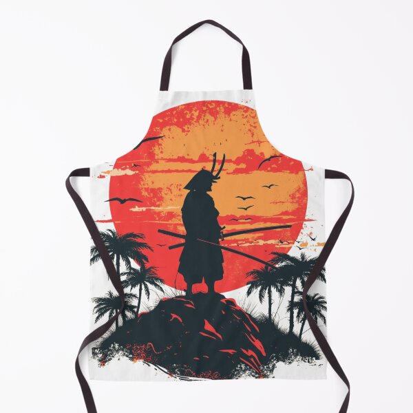 Artikelvorschau, Vintage Katana-Krieger-Silhouette entworfen und verkauft von Quirky Tees.