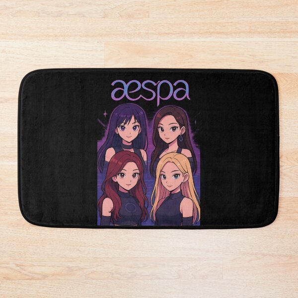 Item preview, Aespa Anime Fan Art | K-Pop Girl Group Aesthetic Shirt designed and sold by kpopbuzzer.