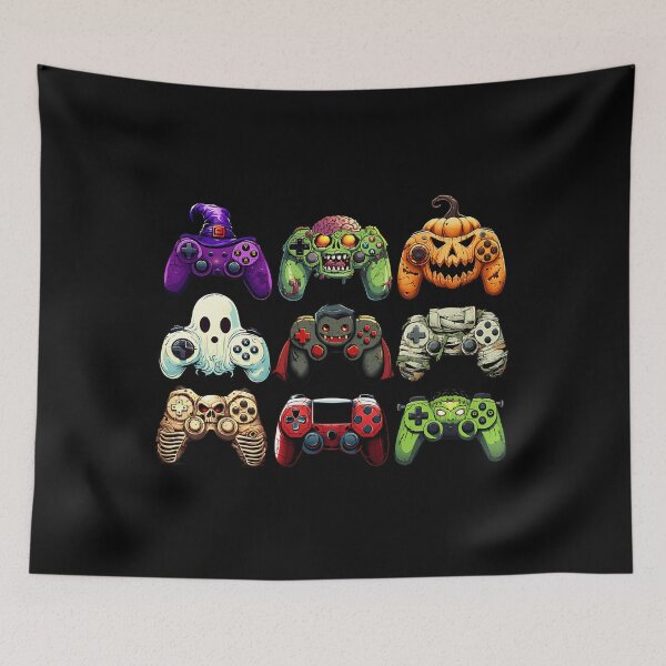 Item preview, Halloween Skeleton Zombie Gaming Controllers Mummy 	 Kids 		 designed and sold by fiwyosnbuhq96.
