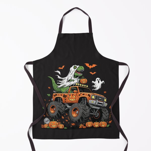 Item preview, Dinosaur T-Rex Riding Monster Truck Halloween Men Boy Kid designed and sold by MarkShank.