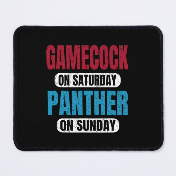 Artikelvorschau, Gamecock am Samstag Panther am Sonntag Sportfans Vintage entworfen und verkauft von kebbokuaed59.