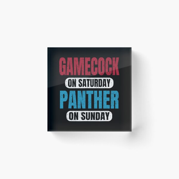 Item preview, Gamecock On Saturday Panther On Sunday Sports Fans Vintage 		 designed and sold by kebbokuaed59.
