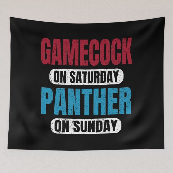 Item preview, Gamecock On Saturday Panther On Sunday Sports Fans Vintage 		 designed and sold by kebbokuaed59.
