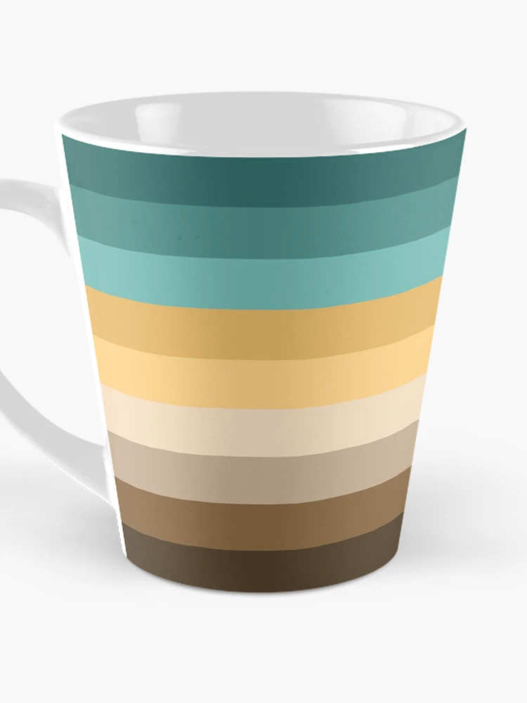 Thumbnail 3 of 4, Coffee Mug, Retro - Colour - Pattern V5 designed and sold by RWT-Design.