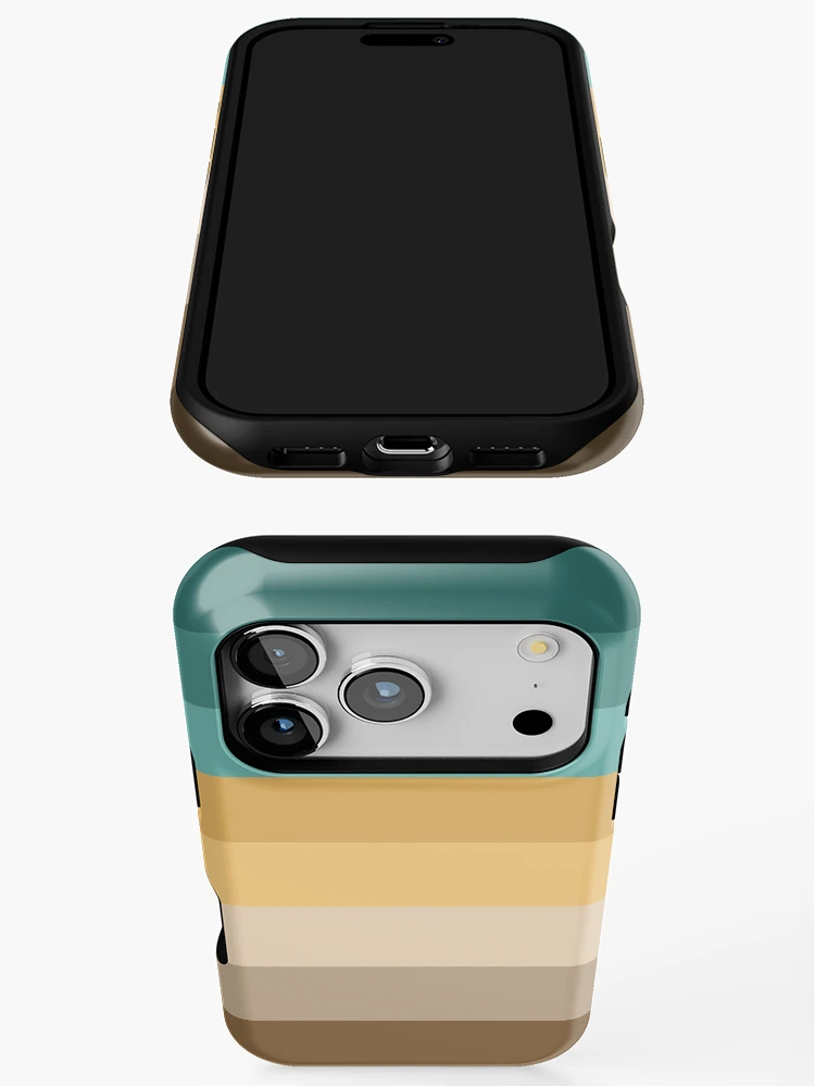 Thumbnail 3 of 4, iPhone Case, Retro - Colour - Pattern V5 designed and sold by RWT-Design.